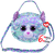 TY GEAR SEQUIN - Blue Iridescent Cat Purse - Toyworld Frankston