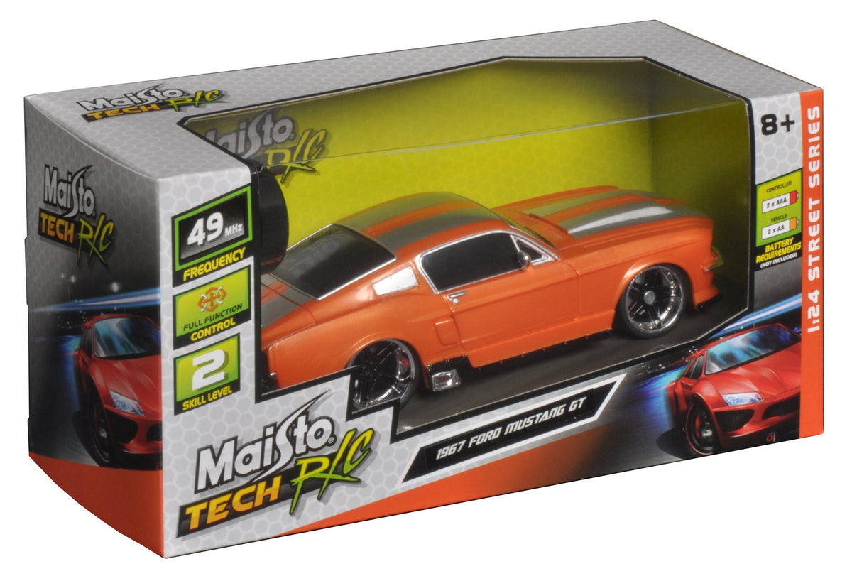 MAISTO RC 1:24 1967 FORD MUSTANG GT | MAISTO | Toyworld Frankston