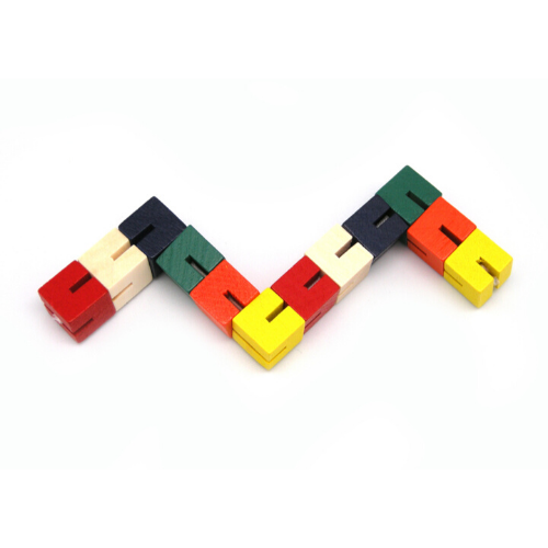 WOODEN TWIST AND LOCK BLOCKS - Toyworld Frankston