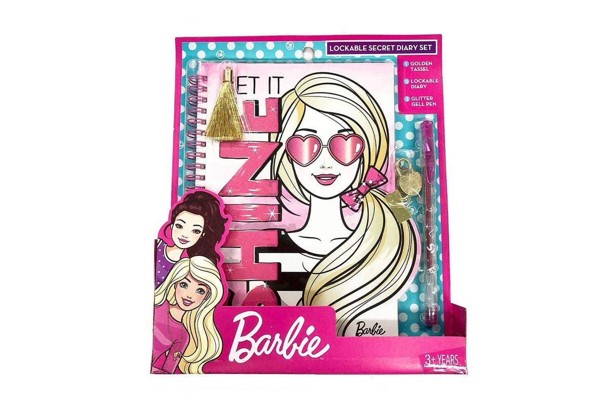BARBIE LOCKABLE DIARY - Toyworld Frankston