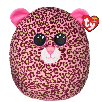 TY BEANIE SQUISH A BOOS 14 INCH LAINEY LEOPARD - Toyworld Frankston