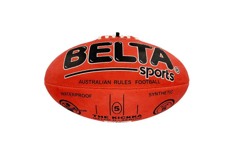 FOOTY RED SIZE 5 - Toyworld Frankston