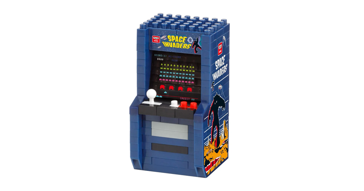 NANOBLOCK - SPACE INVADERS CABINET - Toyworld Frankston