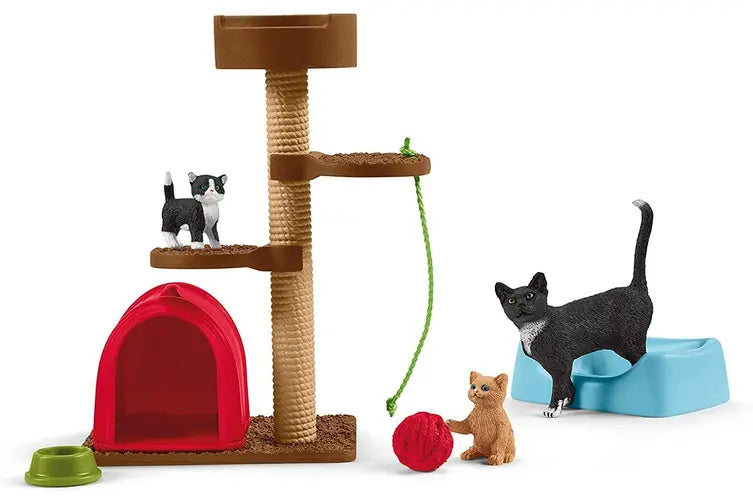 SCHLEICH PLAYTIME FOR CUTE CATS - Toyworld Frankston