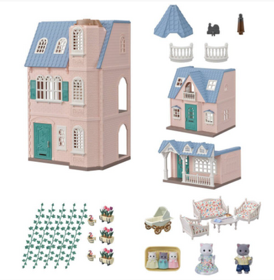 SYLVANIAN FAMILIES DELUXE CELEBRATION HOME GIFT SET - Toyworld Frankston