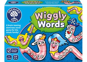 ORCHARD GAMES WIGGLY WORMS - Toyworld Frankston