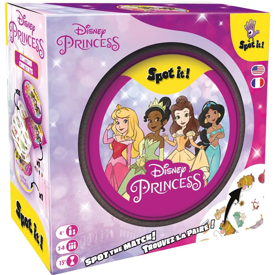 SPOT IT DISNEY PRINCESS - Toyworld Frankston