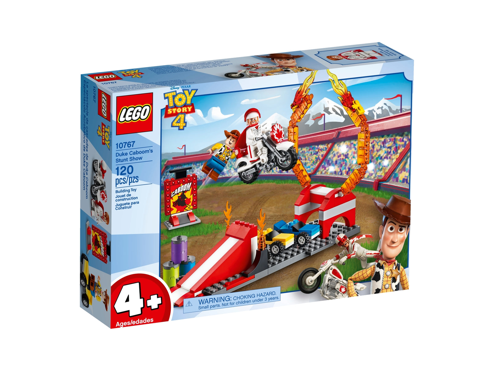 LEGO TOY STORY 4 DUKE CABOOMS STUNT SHOW - Toyworld Frankston
