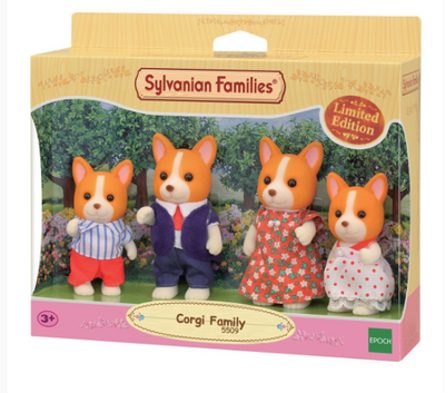 SYLVANIAN FAMILIES CORGI FAMILY - Toyworld Frankston