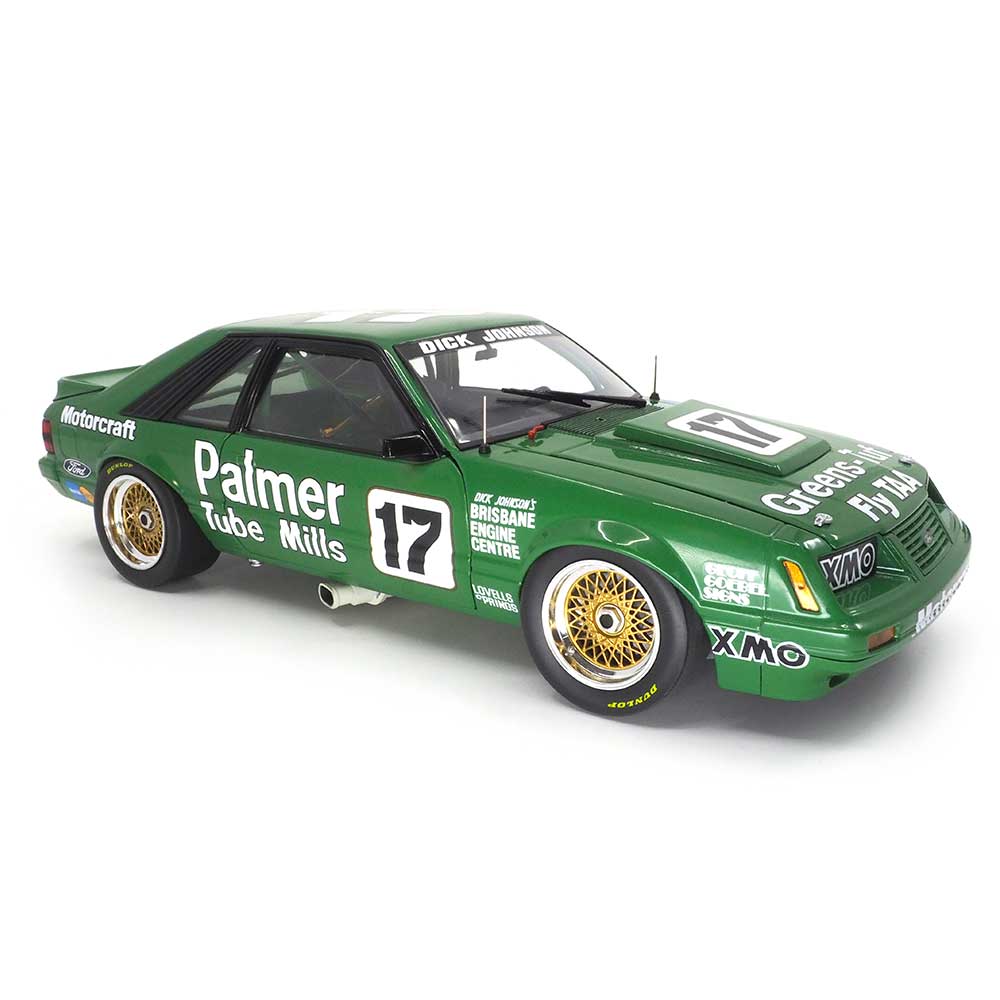 CLASSIC CARLECTABLES 1:18 FORD MUSTANG GT - 1985 ATCC 2ND PLACE - Toyworld Frankston