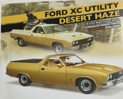 CLASSIC CARLECTABLES 1:18 FORD XC UTILITY - DESERT HAZE - Toyworld Frankston