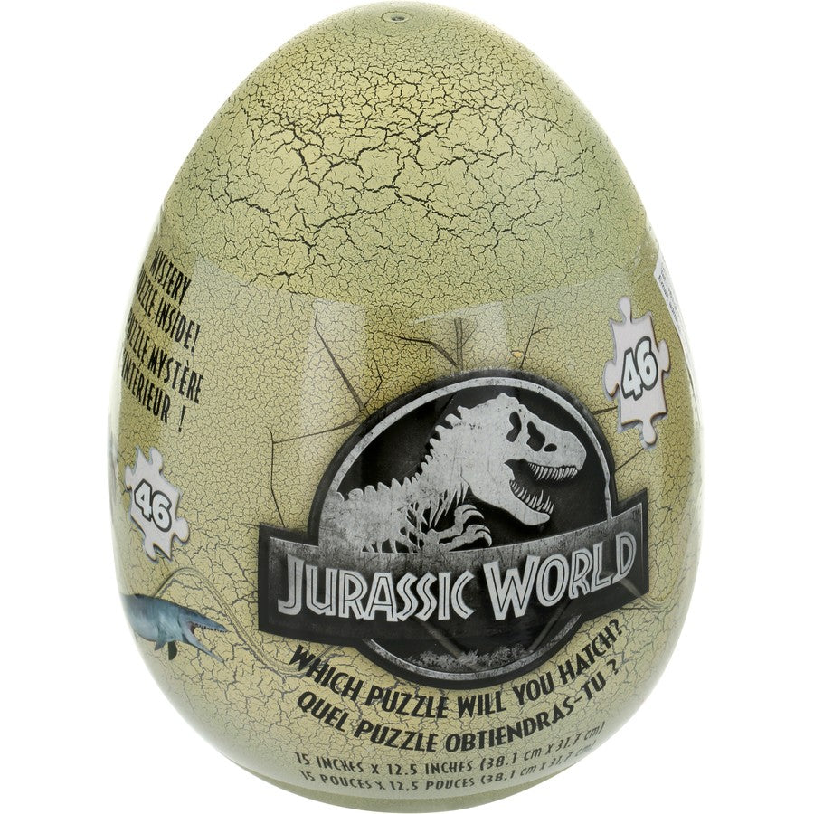 JURASSIC WORLD FALLEN KINGDOM PUZZLE EGG 46PC - Toyworld Frankston
