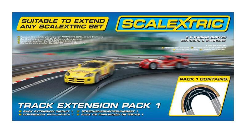 SCALEXTRIC SLOT CAR TRACK EXTENSION PACK 1 - Toyworld Frankston