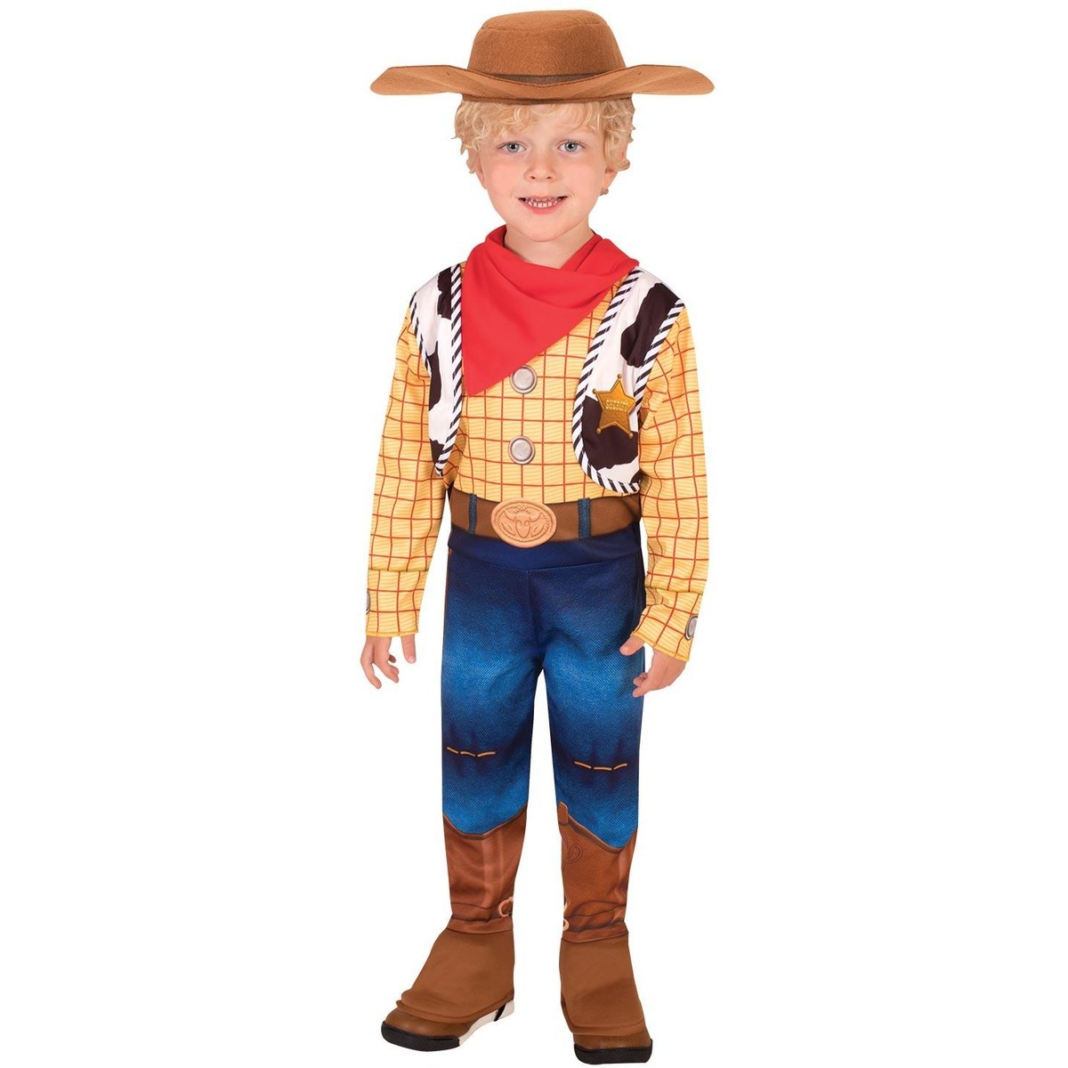 TOY STORY 4 WOODY DELUXE COSTUME SIZE TODDLER
