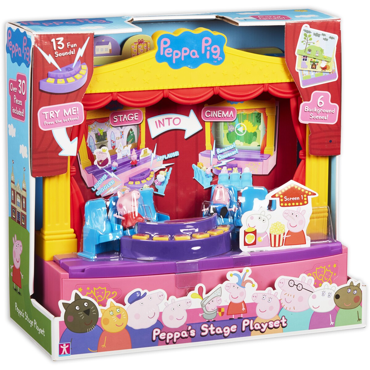 PEPPA PIG STAGE PLAYSET - Toyworld Frankston