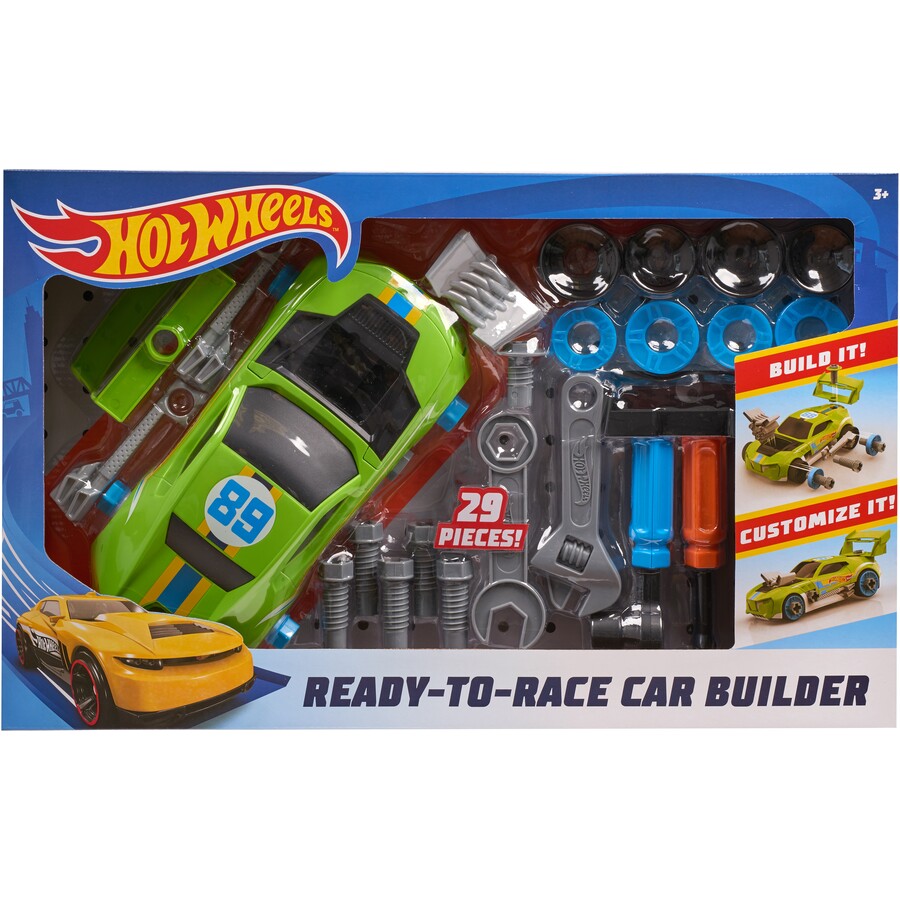 HOT WHEELS READY TO RACE CAR BUILDER - Toyworld Frankston