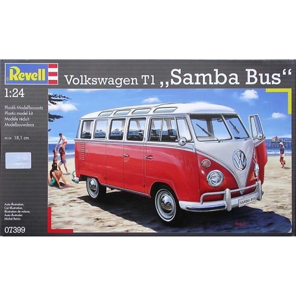 REVELL VW T1 SAMBA BUS 1:24