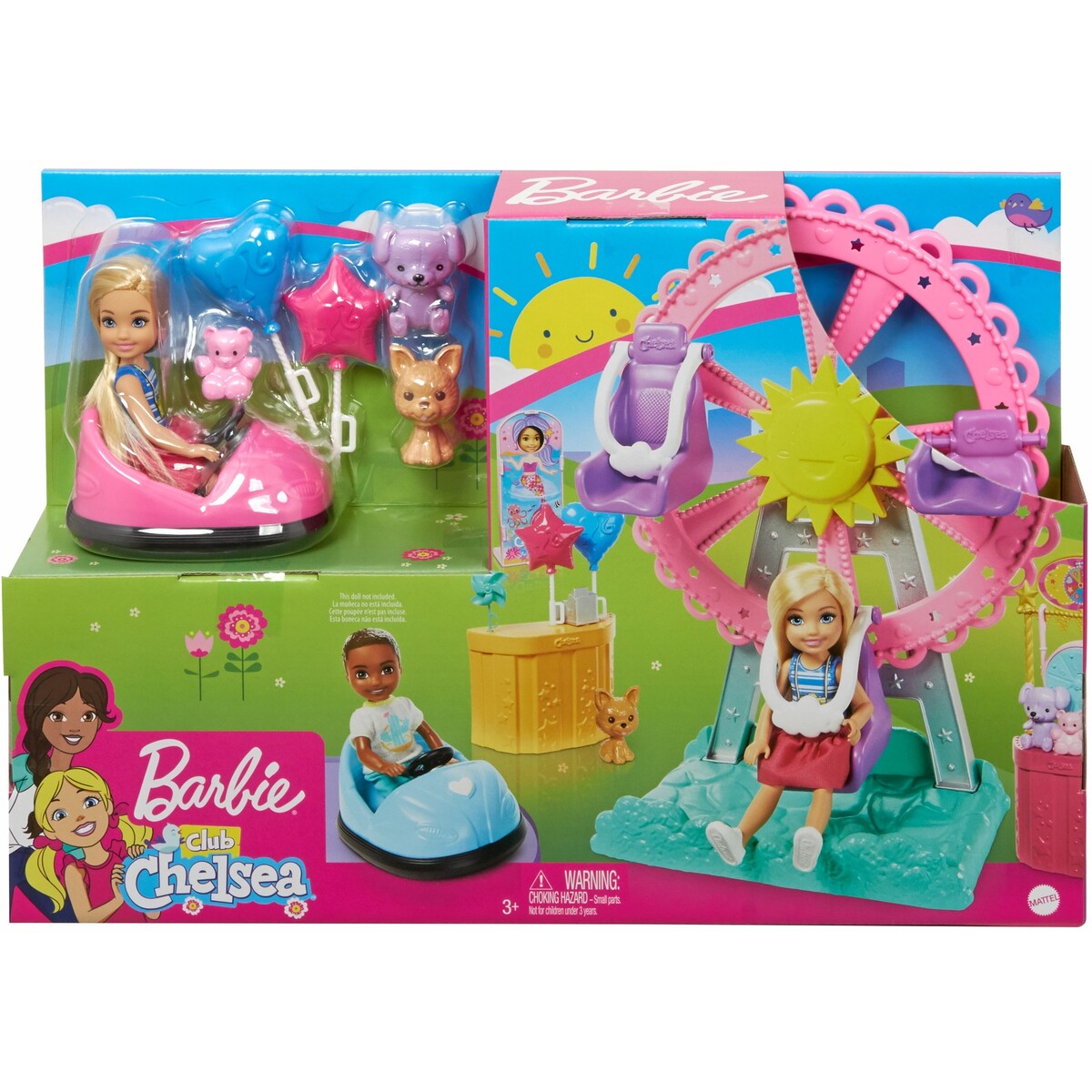 BARBIE FAMILY CHELSEA CARNIVAL PLAYSET - Toyworld Frankston
