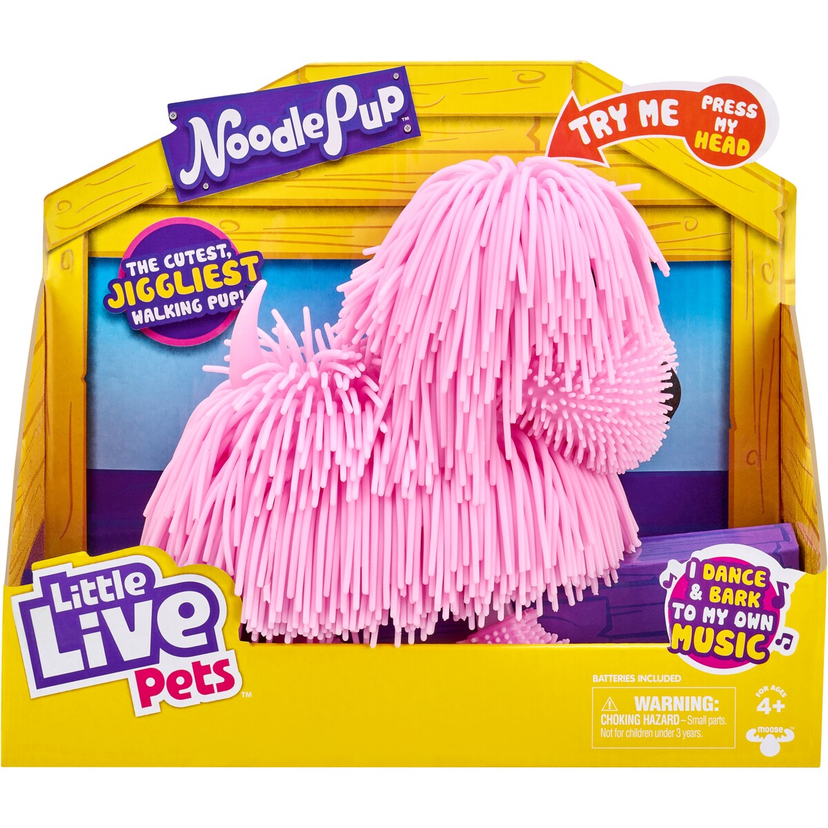 NOODLE PUP PINK - Toyworld Frankston