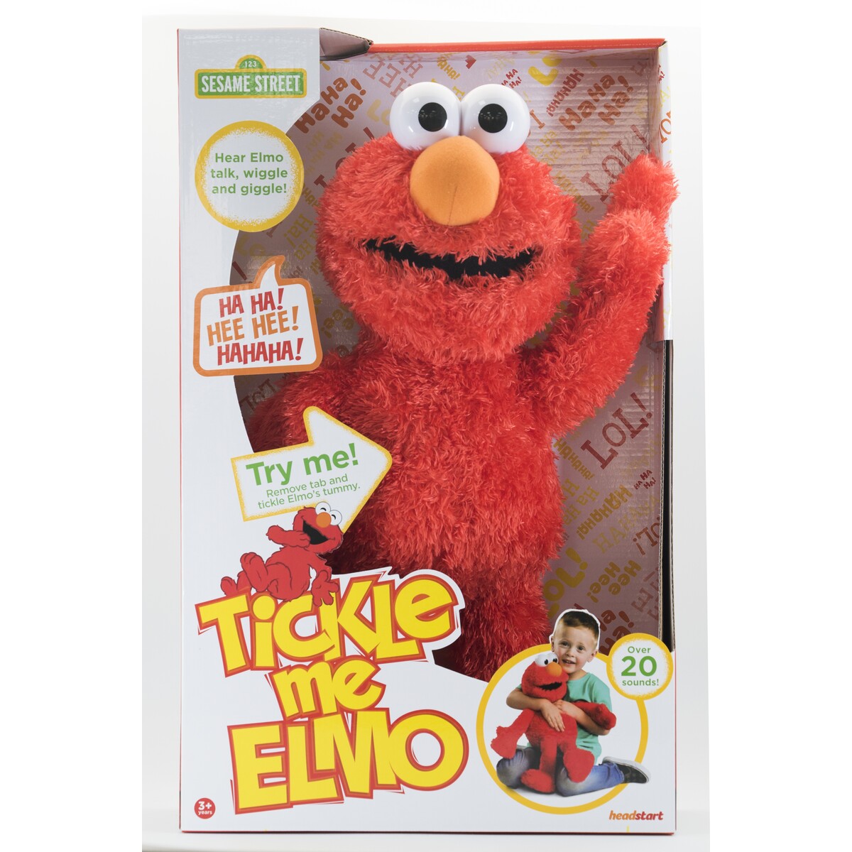 SESAME STREET TICKLE ME ELMO - Toyworld Frankston