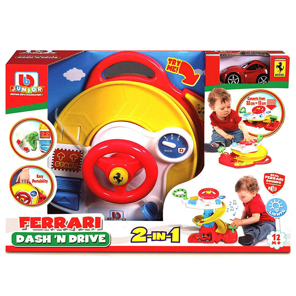 BBJ FERRARI DASH N DRIVE W/F12 BERLINETTA - Toyworld Frankston
