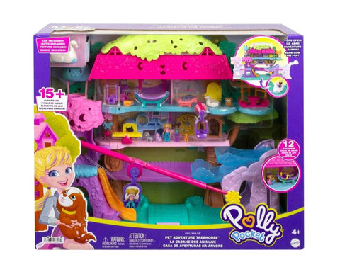 POLLY POCKET PET ADVENTURE TREE HOUSE - Toyworld Frankston
