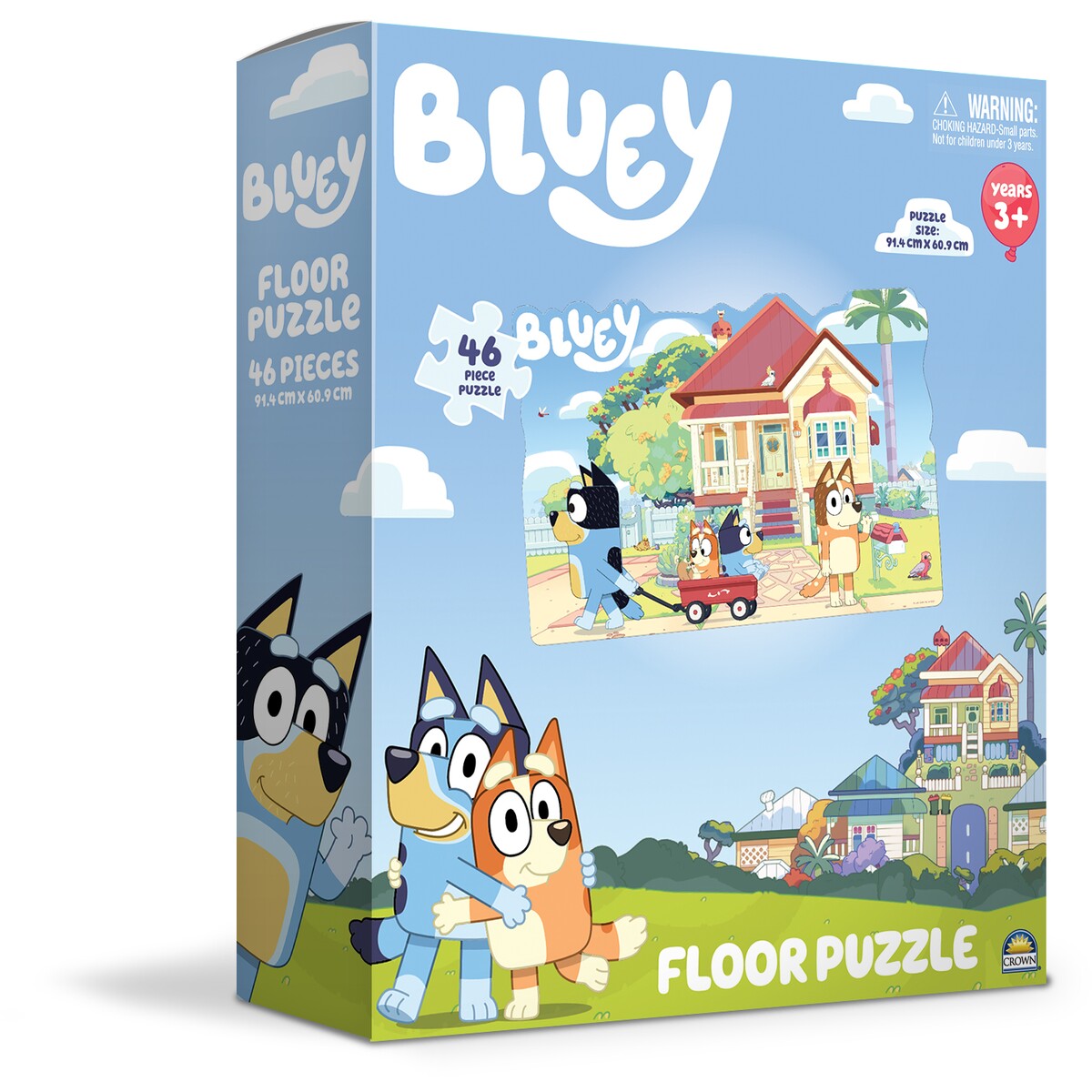 BLUEY FLOOR PUZZLE - Toyworld Frankston