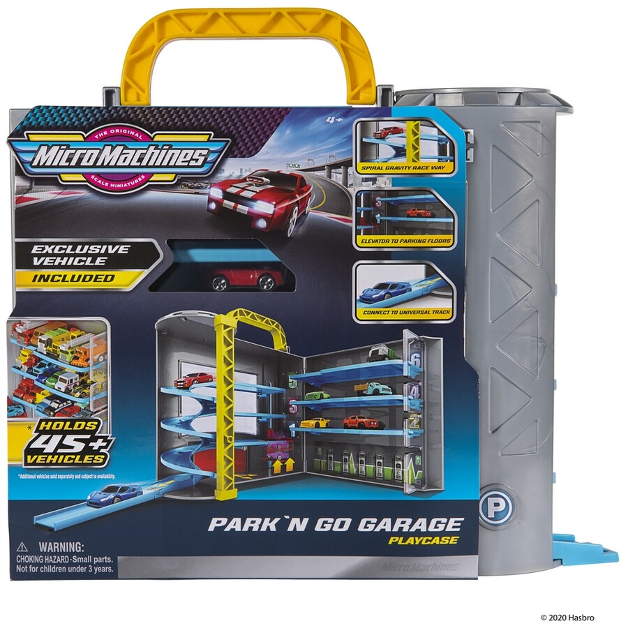 MICRO MACHINES PARK AND GO GARAGE PLAYSET - Toyworld Frankston