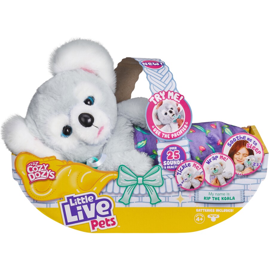 LITTLE LIVE PETS - COZY DOZYS INTERACTIVE PET KOALA - Toyworld Frankston