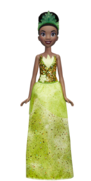 DISNEY PRINCESS ROYAL SHIMMER DOLL - TIANA - Toyworld Frankston