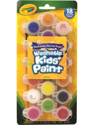 6CT WASHABLE PAINT CLASSIC COLORS | Toyworld Frankston | Toyworld Frankston