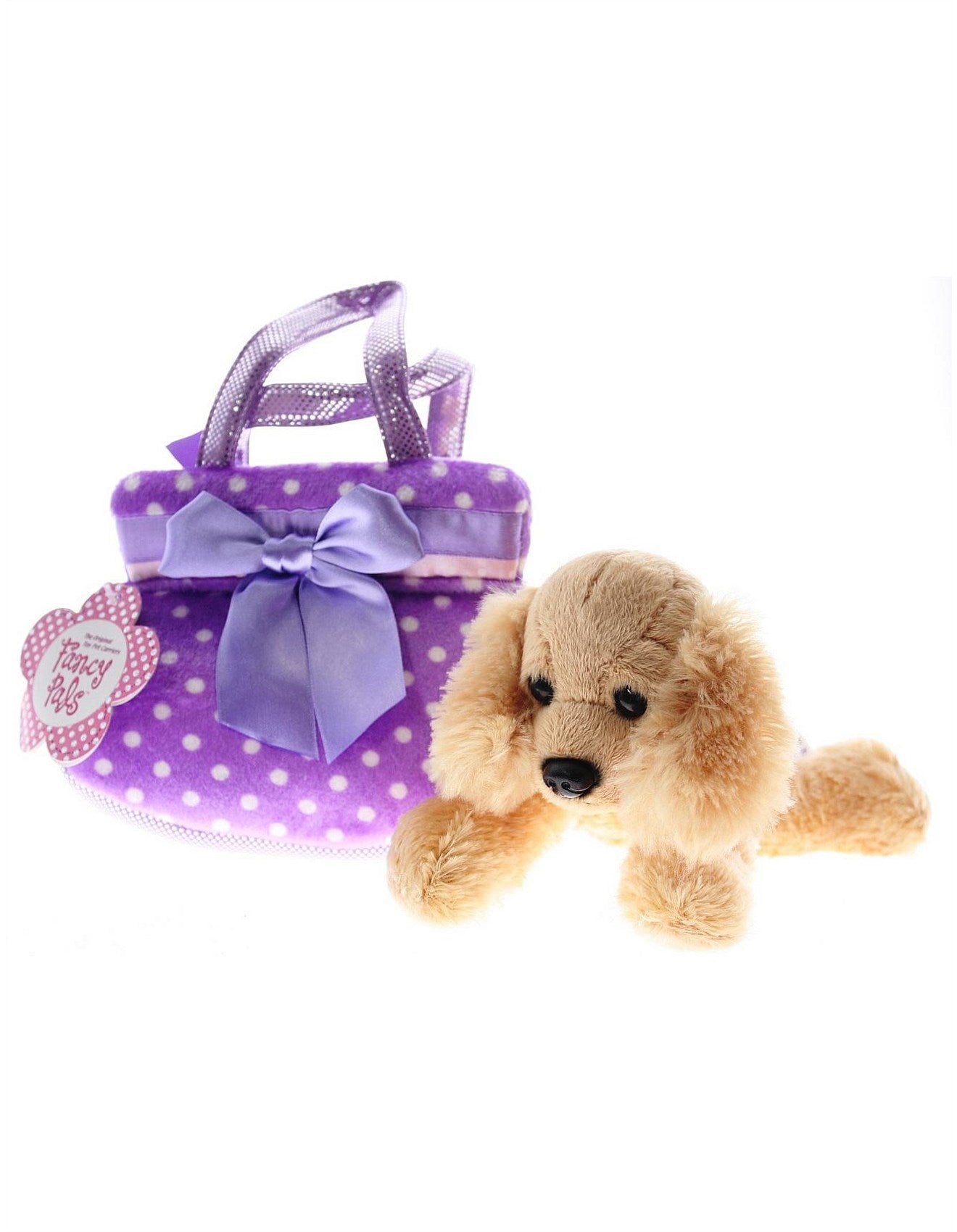 Spaniel in Purple bag - Toyworld Frankston