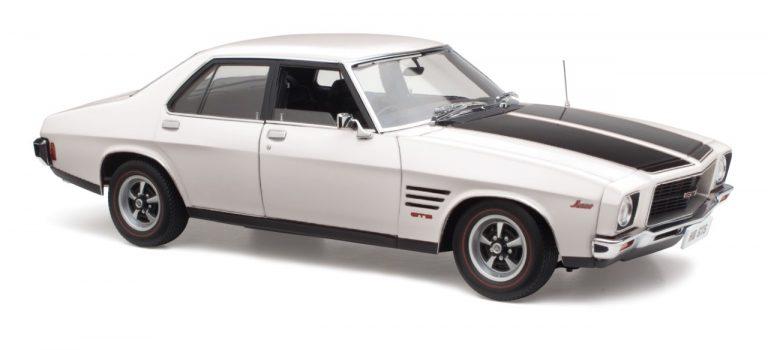 CLASSIC CARLECTABLES 1:18 HOLDEN HQ GTS MONARO - GLACIER WHITE - Toyworld Frankston