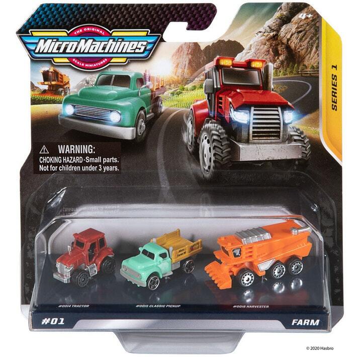 MICRO MACHINES 3 PACK FARM - Toyworld Frankston