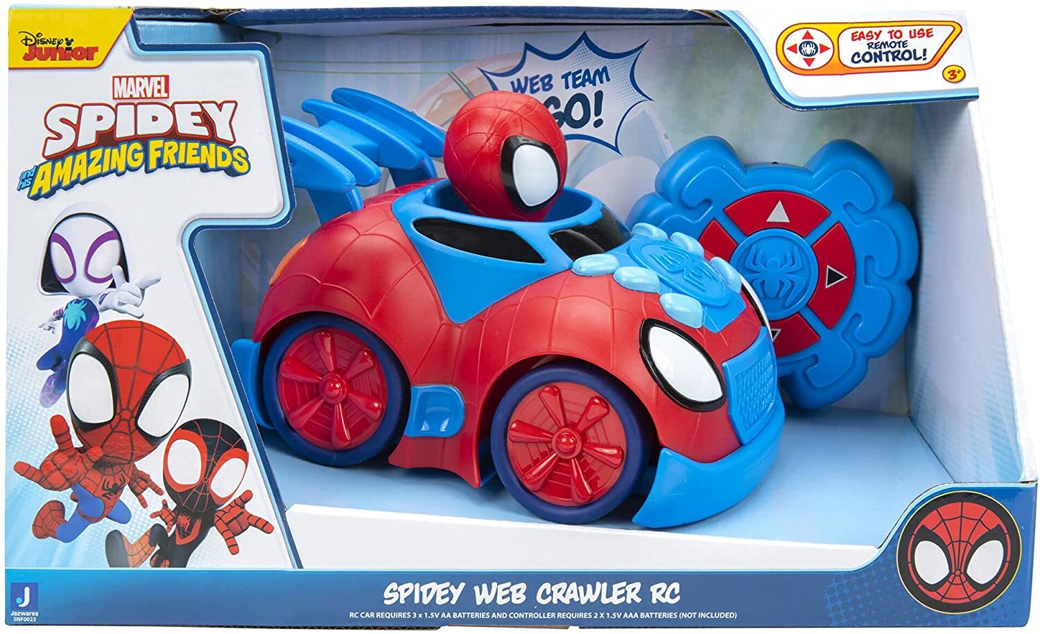 SPIDEY N FRIENDS REMOTE CONTROL VEHICLE - Toyworld Frankston
