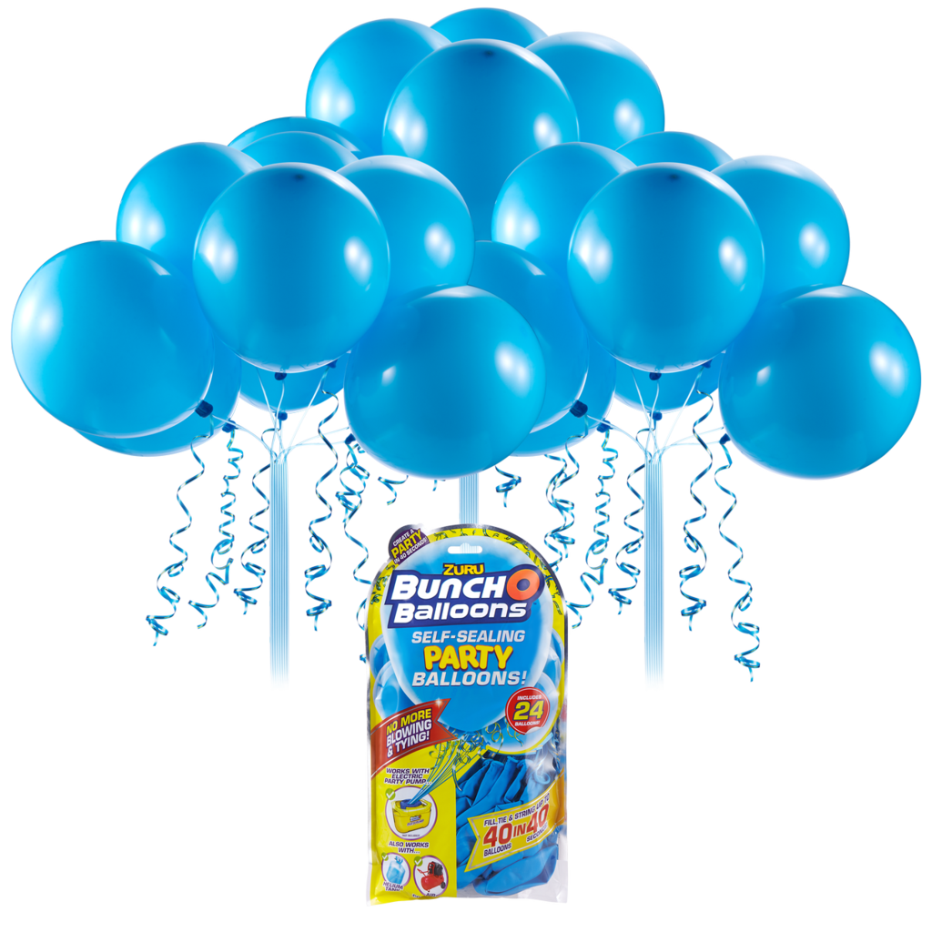 BUNCH O BALLOONS SELF SEALING PARTY BALLOONS 24PK REFILL - BLUE - Toyworld Frankston