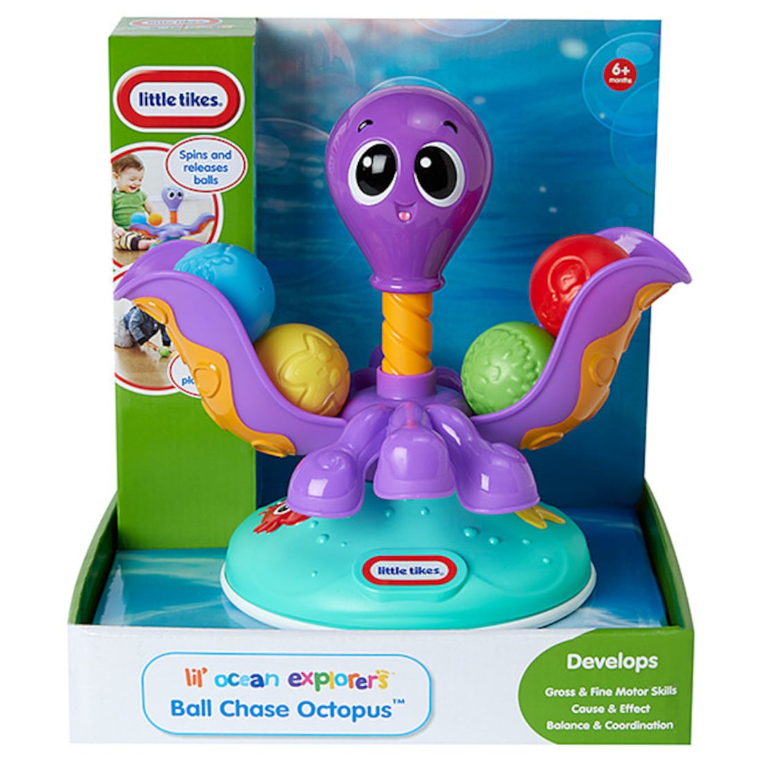 LITTLE TIKES BALL CHASE OCTOPUS - Toyworld Frankston