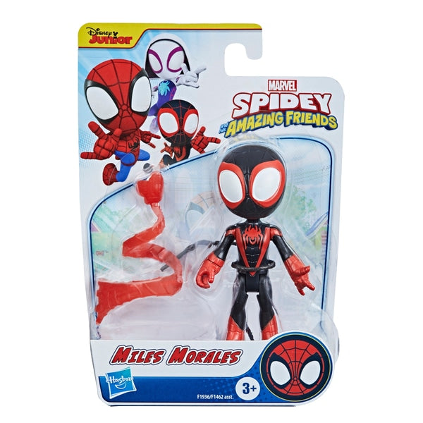 SPIDEY AMAZING FRIENDS HERO FIGURE MILES MORALES SPIDERMAN - Toyworld Frankston