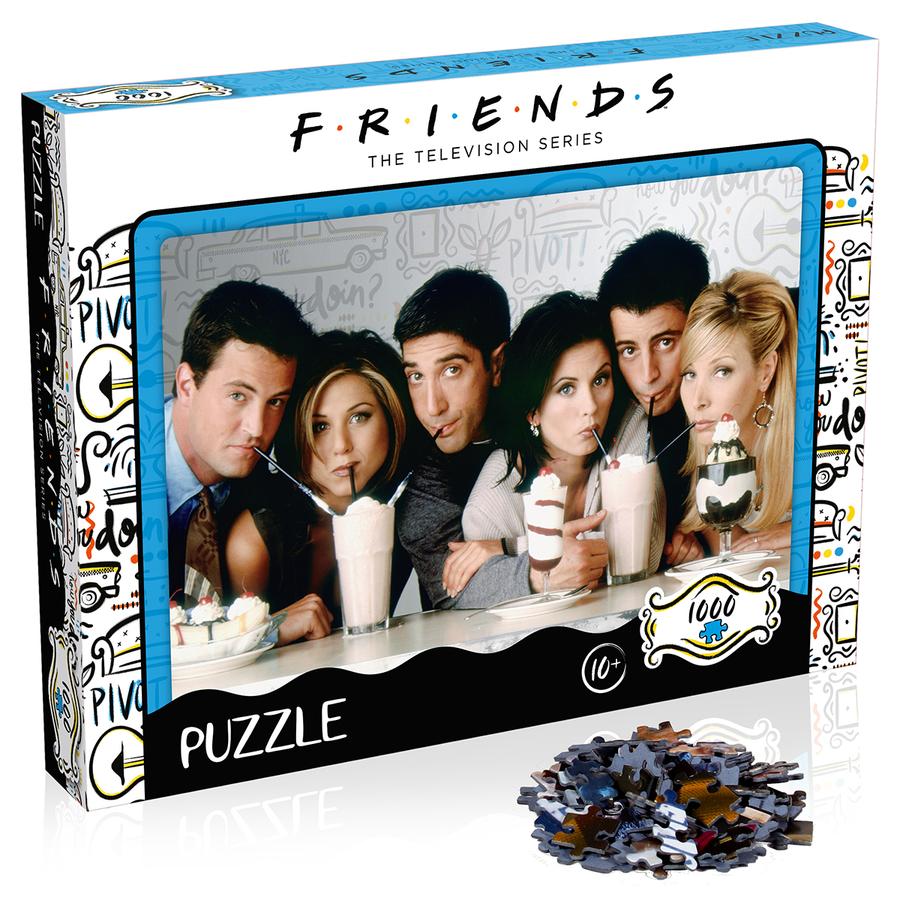 FRIENDS MILKSHAKE 1000PCE PUZZLE - Toyworld Frankston