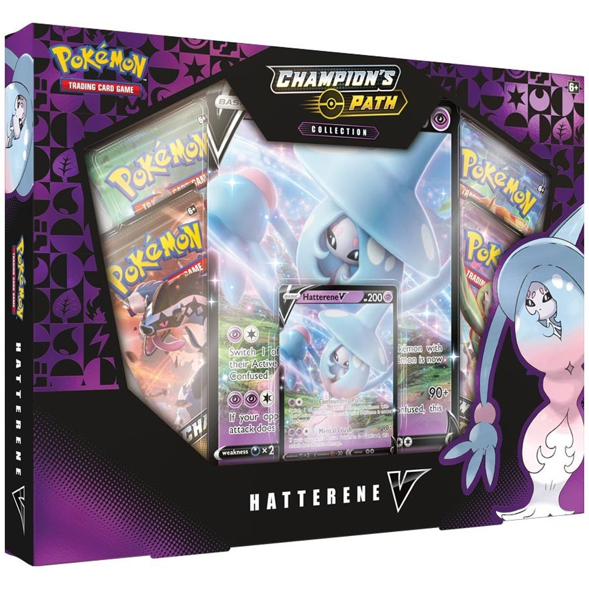 POKEMON TCG CHAMPION'S PATH COLLECTION - HATTERENE V BOX - Toyworld Frankston