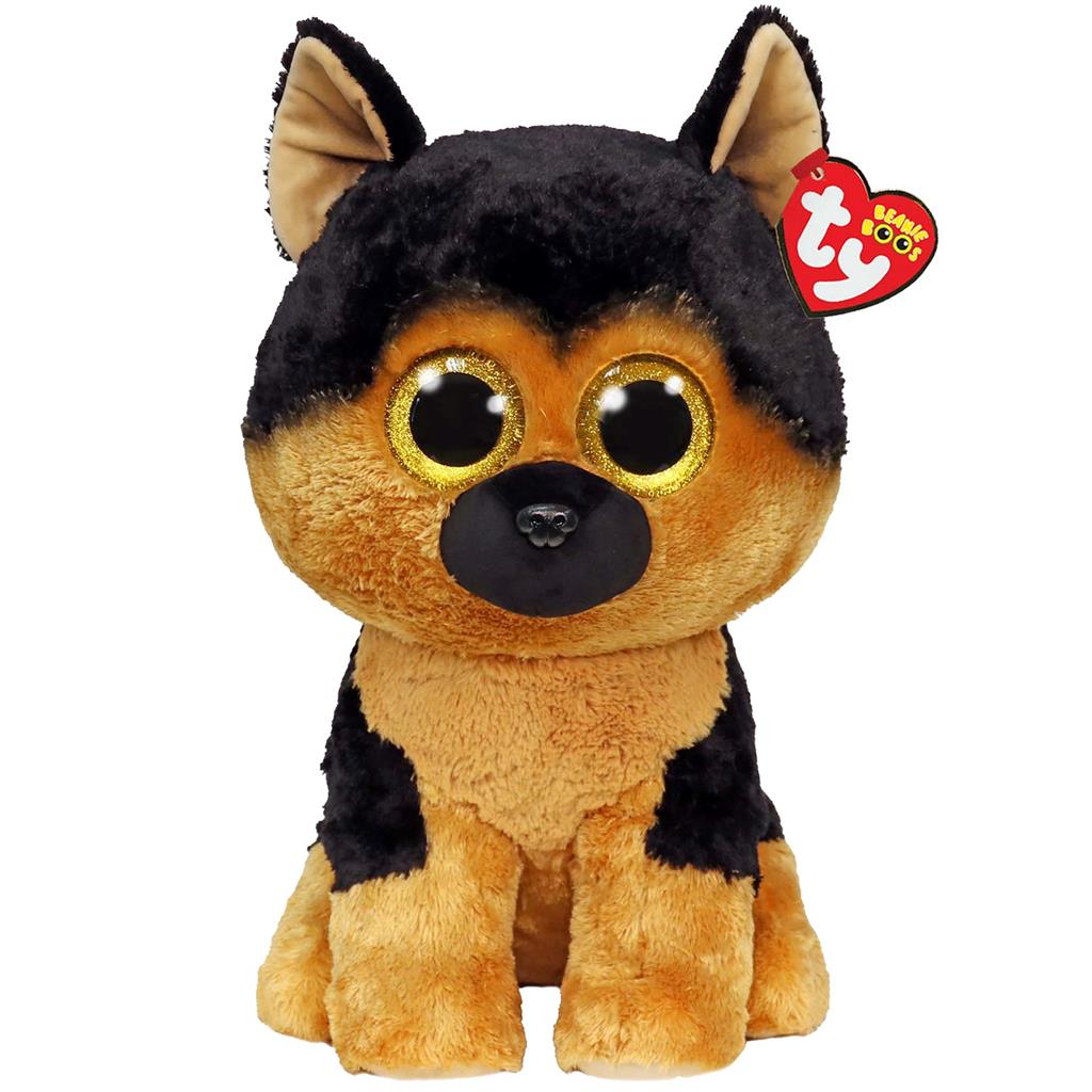 TY BEANIE BOOS LARGE SPIRIT GERMAN SHEPHERD - Toyworld Frankston