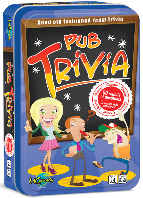 PUB TRIVIA TINNED GAME | Toyworld Frankston | Toyworld Frankston