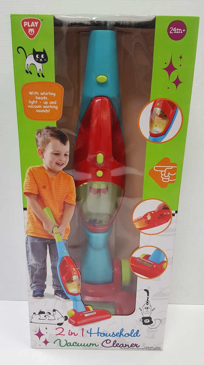 PLAYGO 2IN1 VACUUM CLEANER - Toyworld Frankston