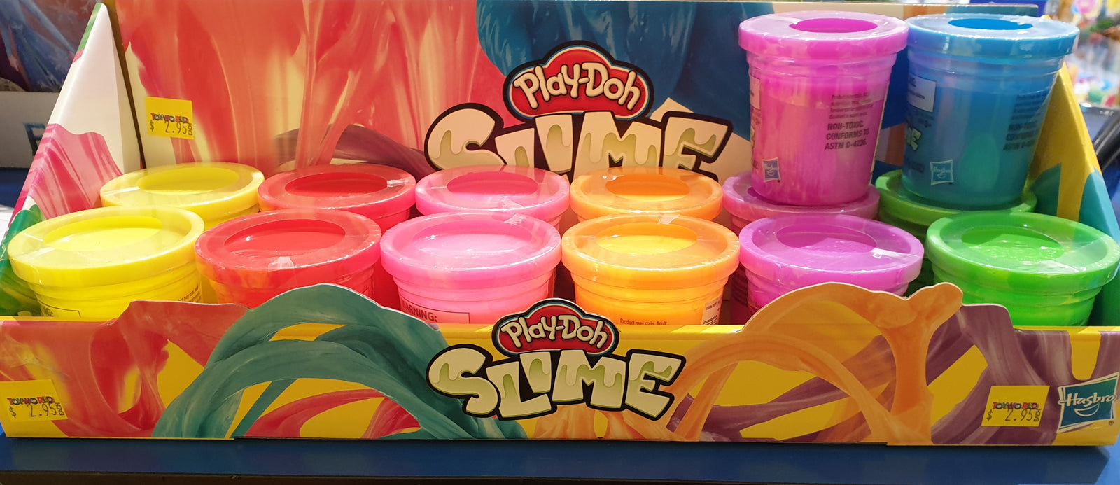 PLAY-DOH SLIME SINGLE CAN AST | PLAY DOH | Toyworld Frankston
