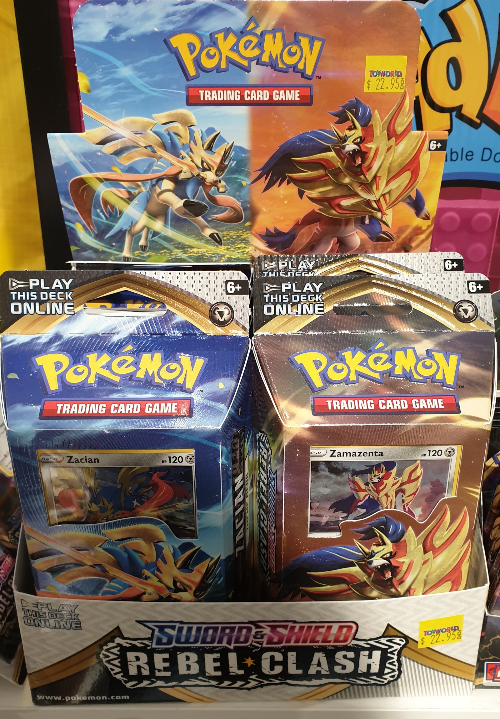 POKEMON TCG SWORD AND SHIELD REBEL CLASH THEME DECK - Toyworld Frankston