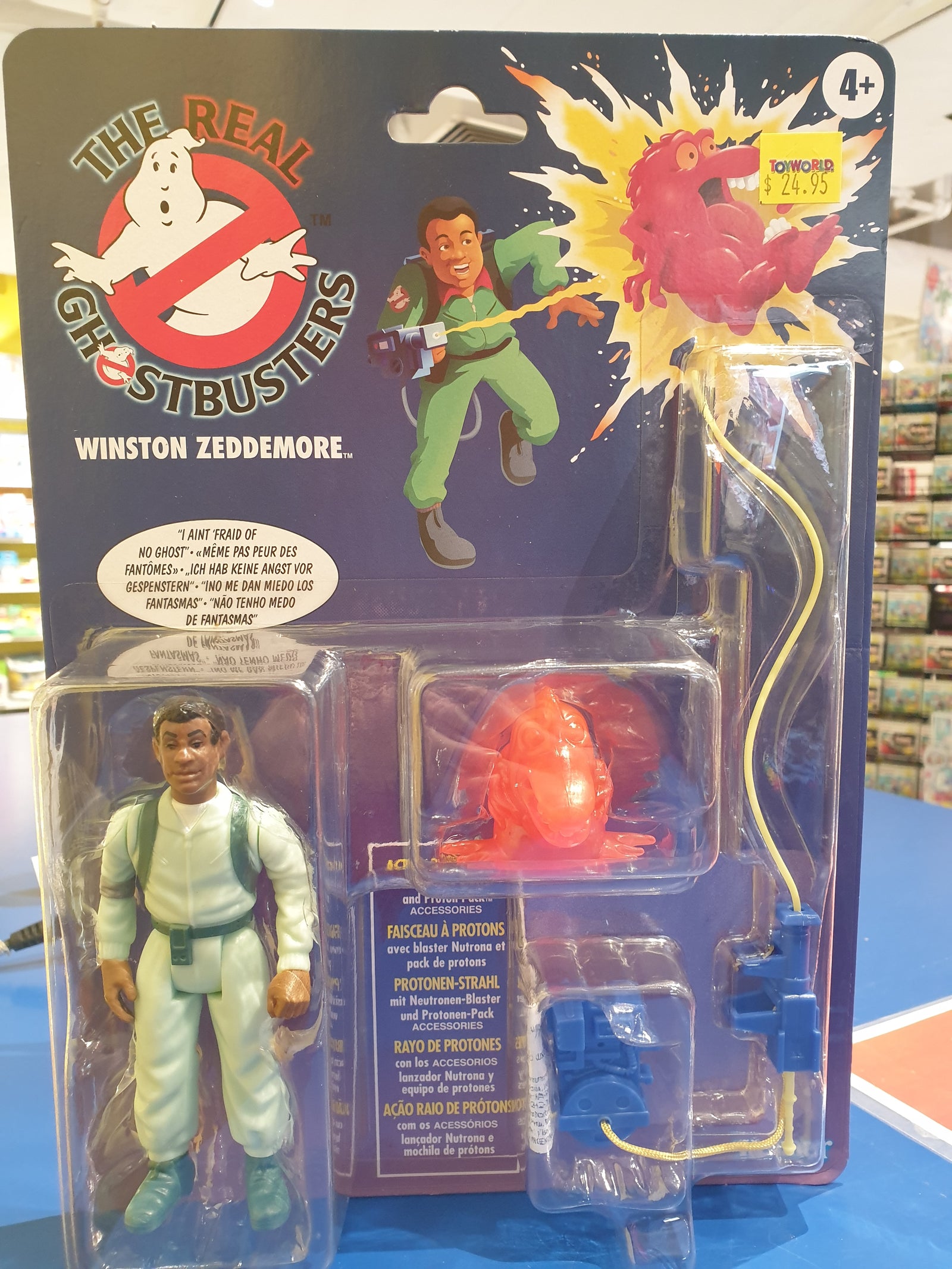 GHOST BUSTERS KENNER CLASSICS FIGURES WINSTON ZEDDEMORE - Toyworld Frankston