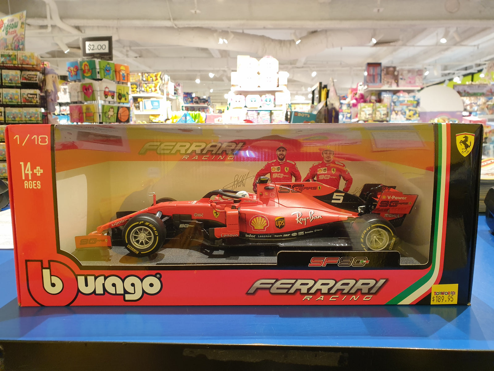 FERRARI RACING FORMULA 1 SF 90 2019 - Toyworld Frankston