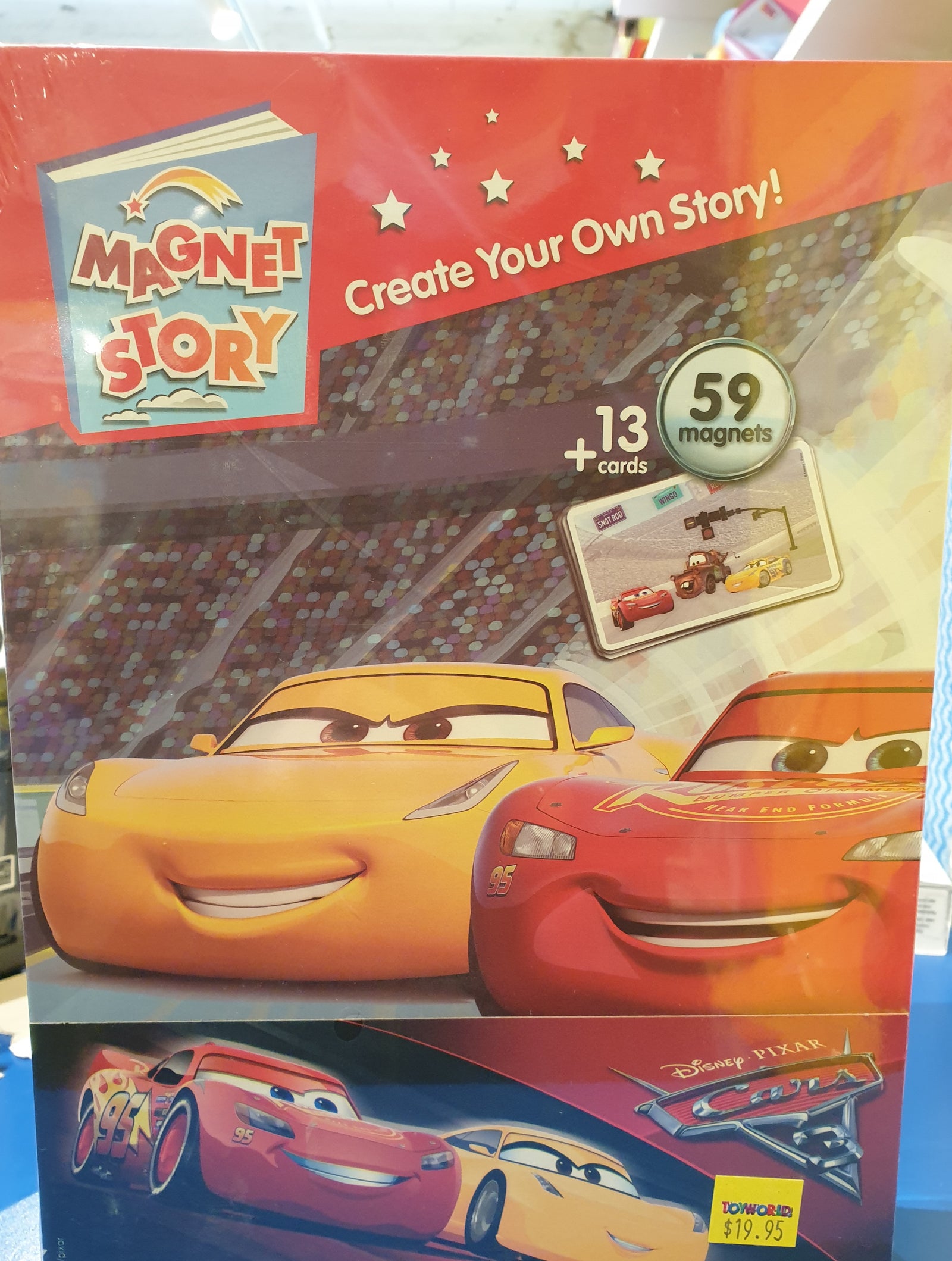 MAGNET STORY CARS 6 PIECES - Toyworld Frankston