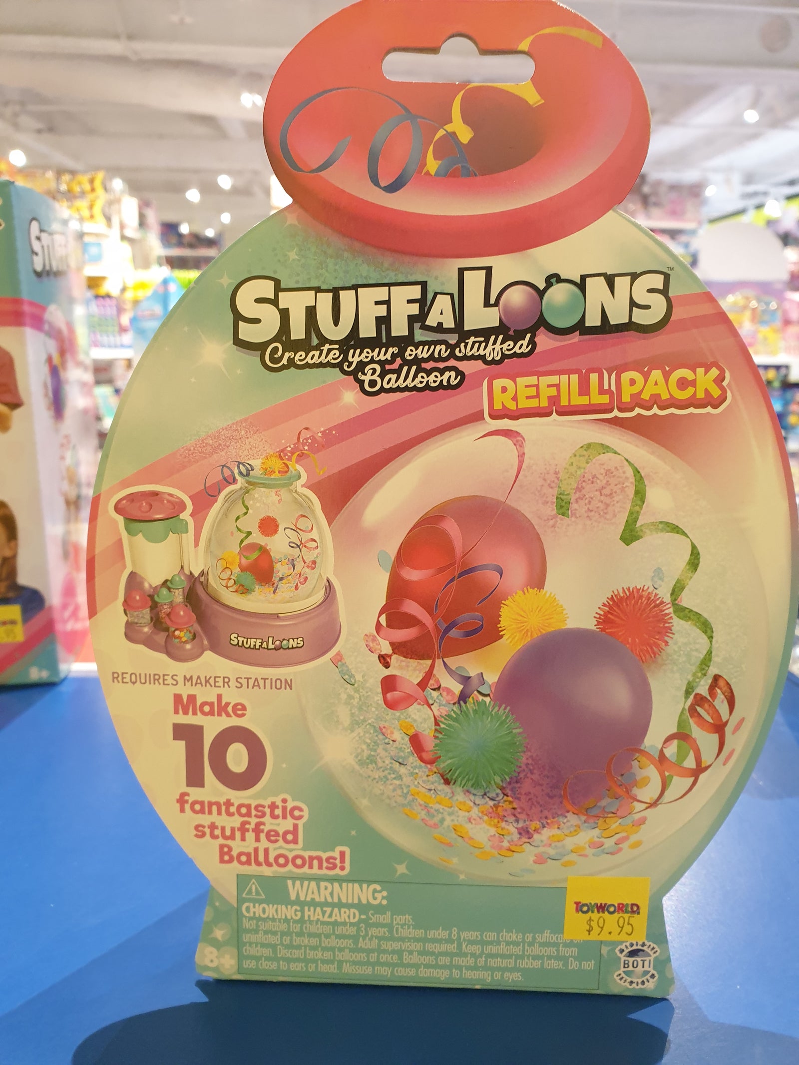 STUFFALOONS STANDARD REFILL PACK - Toyworld Frankston