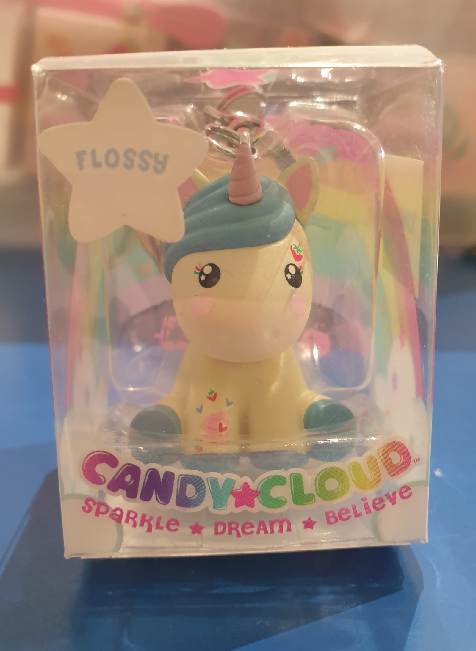 CANDY CLOUD KEYCHAIN FLOSSY - Toyworld Frankston
